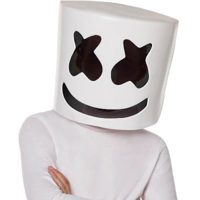 Marshmello Child Costume Mask Image 1