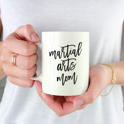 Martial Arts Mom Ceramic Mug Image 1