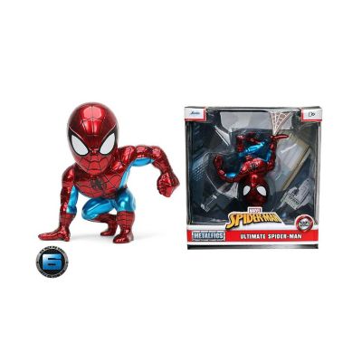 Marvel 6-Inch Spider-Man MetalFigs Diecast Collectible Figure Image 1