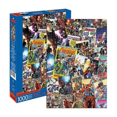 Marvel Avengers Comic Collage 1000 Piece Jigsaw Puzzle Image 1