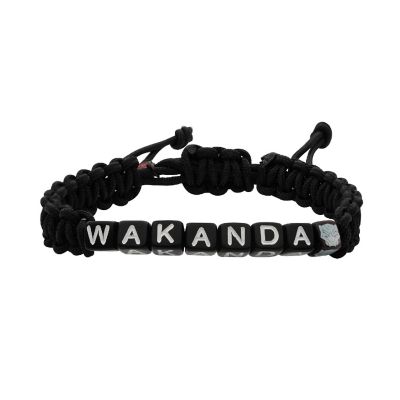 Marvel Black Panther: Wakanda Forever 2-Piece Cord Pull Bracelet Set Image 2