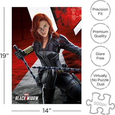 Marvel Black Widow Movie 500 Piece Jigsaw Puzzle Image 1
