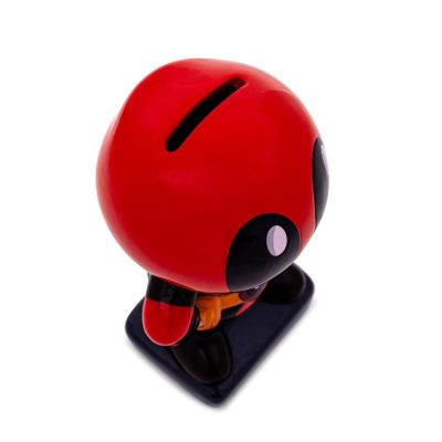 Marvel Chibi Deadpool Ceramic Money Bank Image 1