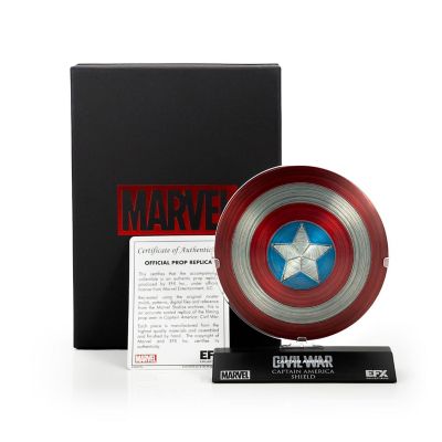 Marvel Civil War Collectibles Captain America Shield Replica  1:6 Scale Image 1