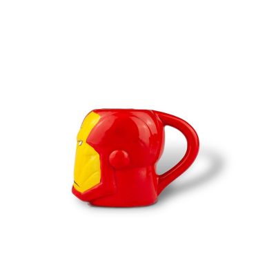Marvel Collectible  Marvel Iron Man Armored Head 3D Ceramic Mug  6 Ounces Image 1