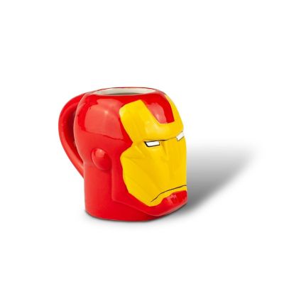 Marvel Collectible  Marvel Iron Man Armored Head 3D Ceramic Mug  6 Ounces Image 2