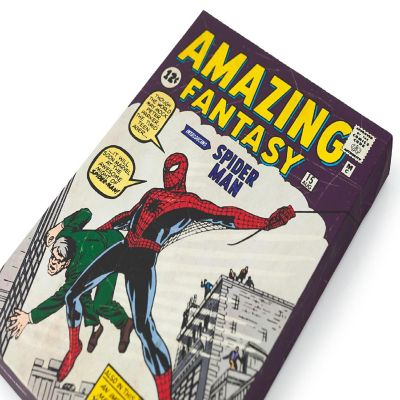 Marvel Comics Spider-Man Amazing Fantasy #15 Comic Book Canvas  9 x 5 Inches Image 1