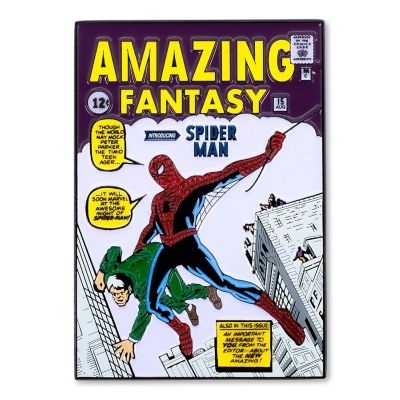 Marvel Comics Spider-Man Comic Pin  Exclusive Oversize Enamel Spider-Man Pin Image 1