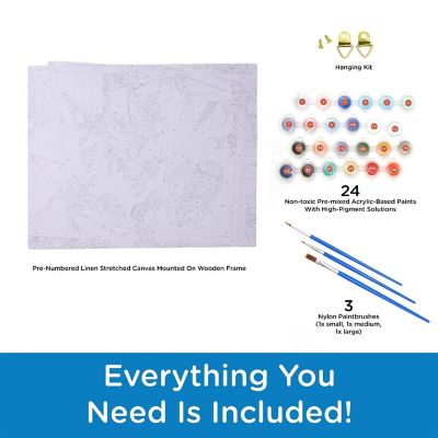 Marvel Deadpool Art By Numbers Painting Kit Image 1