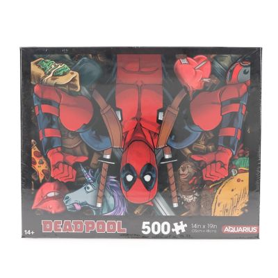 Marvel Deadpool Collage 500 Piece Jigsaw Puzzle Image 1