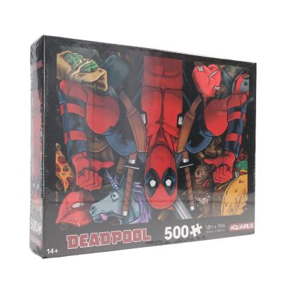 Marvel Deadpool Collage 500 Piece Jigsaw Puzzle Image 2