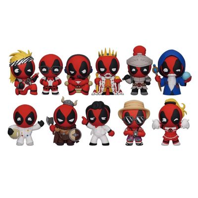 Marvel Deadpool Series 6 3D Foam Bag Clip  1 Random Image 1