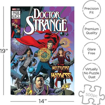 Marvel Doctor Strange MultiVerse Comic 500 Piece Jigsaw Puzzle Image 1