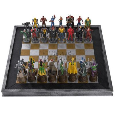 Marvel Eagelmoss Chess Collection 3D Chess Board Image 1