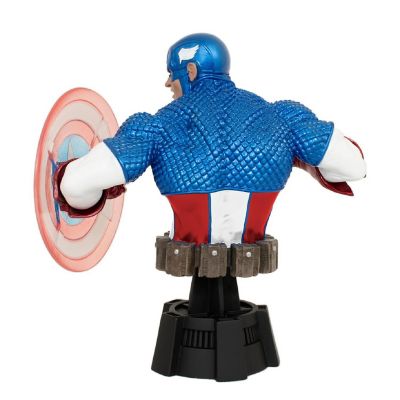 Marvel Exclusive Captain America Holo Shield Bust Image 2