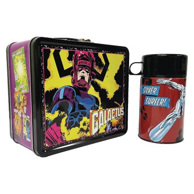 Marvel Galactus Tin Titans Lunchbox &amp; Water Bottle Image 1