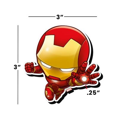 Marvel Iron Man Chibi Funky Chunky Magnet Image 3