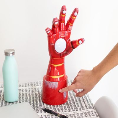 Marvel Iron Man Gauntlet Collectible LED Desk Lamp  14 Inches Image 3