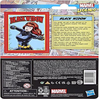 Marvel Legends 3.75 Retro Figure  Black Widow Image 2