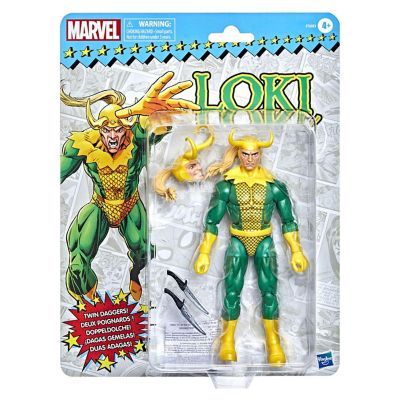 Marvel Legends 6-inch Retro Action Figure  Loki Image 1
