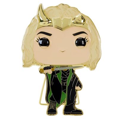 Marvel Loki Funko Pop Pin  Sylvie With Cape Image 1
