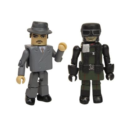 Marvel Minimates Series 40 Howard Stark &amp; Hydra Soldier Image 1