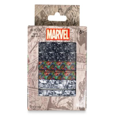 Marvel Printed Shoelaces, 3 Pairs Image 1