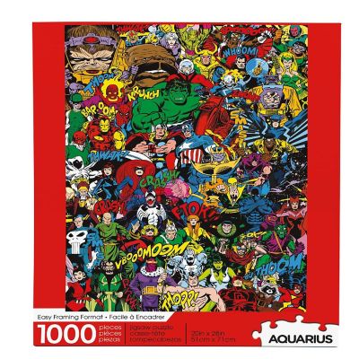 Marvel Retro 1000 Piece Jigsaw Puzzle Image 1
