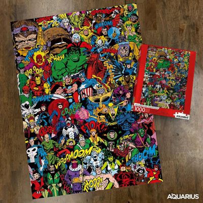 Marvel Retro 1000 Piece Jigsaw Puzzle Image 2