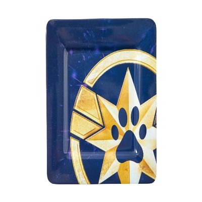 Marvel&amp;#8217;s Captain Marvel Celestial Goose 4-Piece Melamine Plate Set Image 3