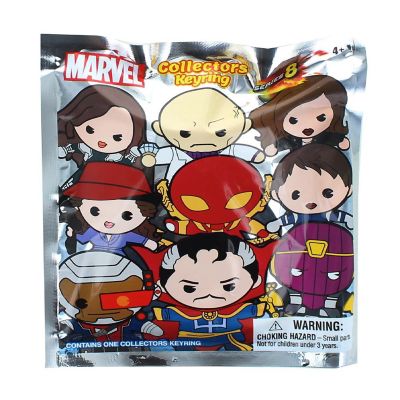 Marvel Series 8 Blind Bag Foam Figure Keyring  One Random Image 1