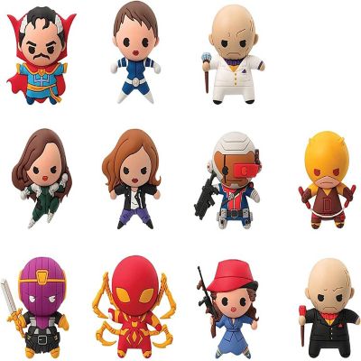 Marvel Series 8 Blind Bag Foam Figure Keyring  One Random Image 1