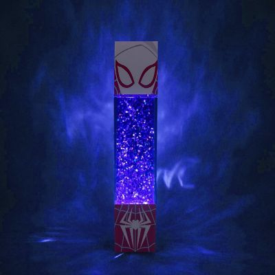 Marvel Spider-Gwen USB Powered Glitter Motion Light  12 Inches Tall Image 1