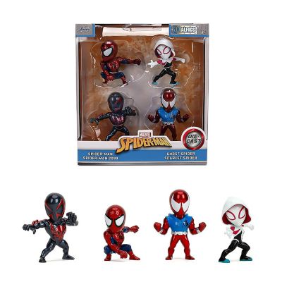 Marvel Spider-Man 2.5 Inch MetalFigs 4-Pack Image 1