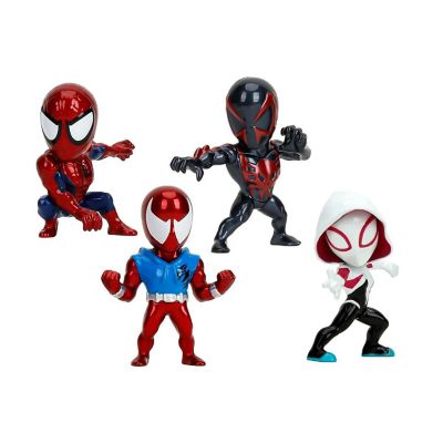 Marvel Spider-Man 2.5 Inch MetalFigs 4-Pack Image 1