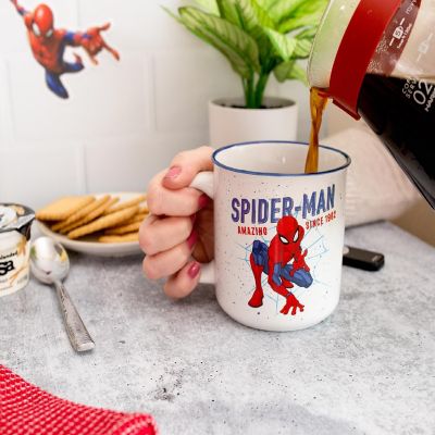 Marvel Spider-Man "Amazing Since 1962" Ceramic Camper Mug  Holds 20 Ounces Image 3