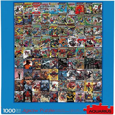 Marvel Spider-Man Covers 1000 Piece Jigsaw Puzzle Image 1
