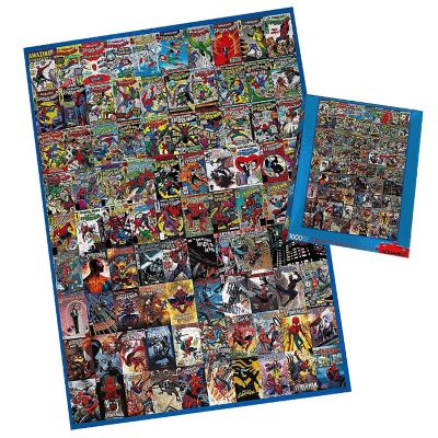 Marvel Spider-Man Covers 1000 Piece Jigsaw Puzzle Image 2