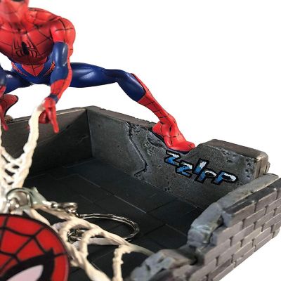 Marvel Spider-Man Finders Keypers Statue  Official Spider-Man Key Holder Figure Image 1