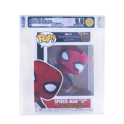 Marvel Spiderman No Way Home Funko POP  Spiderman Upgrade Suit  Rated AFA 9.0 Image 1