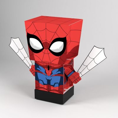 Marvel Spiderman SnapBot Pulp Heroes Pull Back Image 1