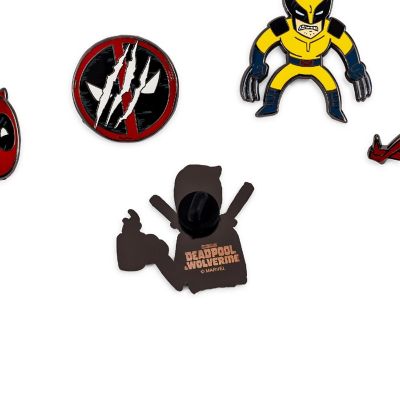 Marvel Studios Deadpool &amp; Wolverine 5-Piece Enamel Pin Set Image 2