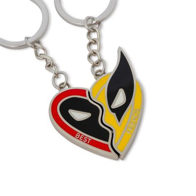 Marvel Studios Deadpool &amp; Wolverine "Best Friends" 2-Piece Enamel Keychain Set Image 2