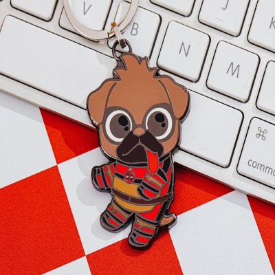 Marvel Studios Deadpool &amp; Wolverine Dogpool Enamel Keychain Image 3