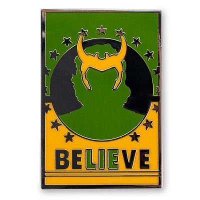 Marvel Studios Loki "Believe" Limited Edition Enamel Pin  SDCC 2022 Exclusive Image 1