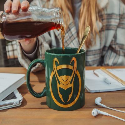 Marvel Studios Loki Foil Embossed Ceramic Mug  Holds 20 Ounces Image 3