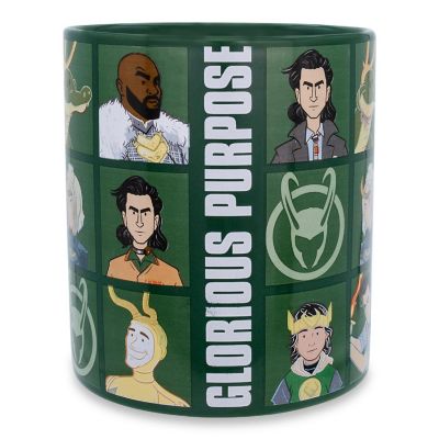 Marvel Studios Loki "Glorious Purpose" Ceramic Mug  Holds 20 Ounces Image 1