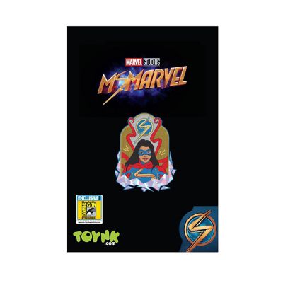 Marvel Studios Ms. Marvel Limited Edition Enamel Pin  SDCC 2022 Exclusive Image 1