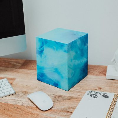 Marvel Studios Tesseract Cube 6-Inch Color-Changing LED Mood Light Replica Image 3