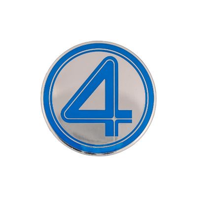 Marvel Studios The Fantastic Four: First Steps Logo Enamel Pin Image 1